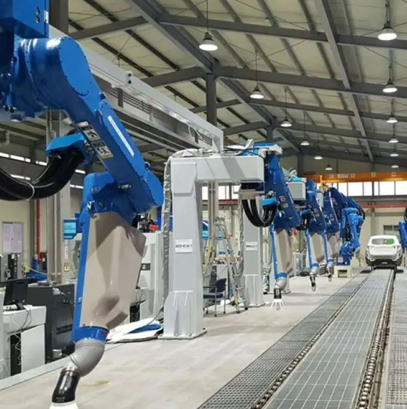 Robot industrial de 6 ejes con temperatura de funcionamiento -10 °C a +50 °C Inspección de salida de video proporcionada