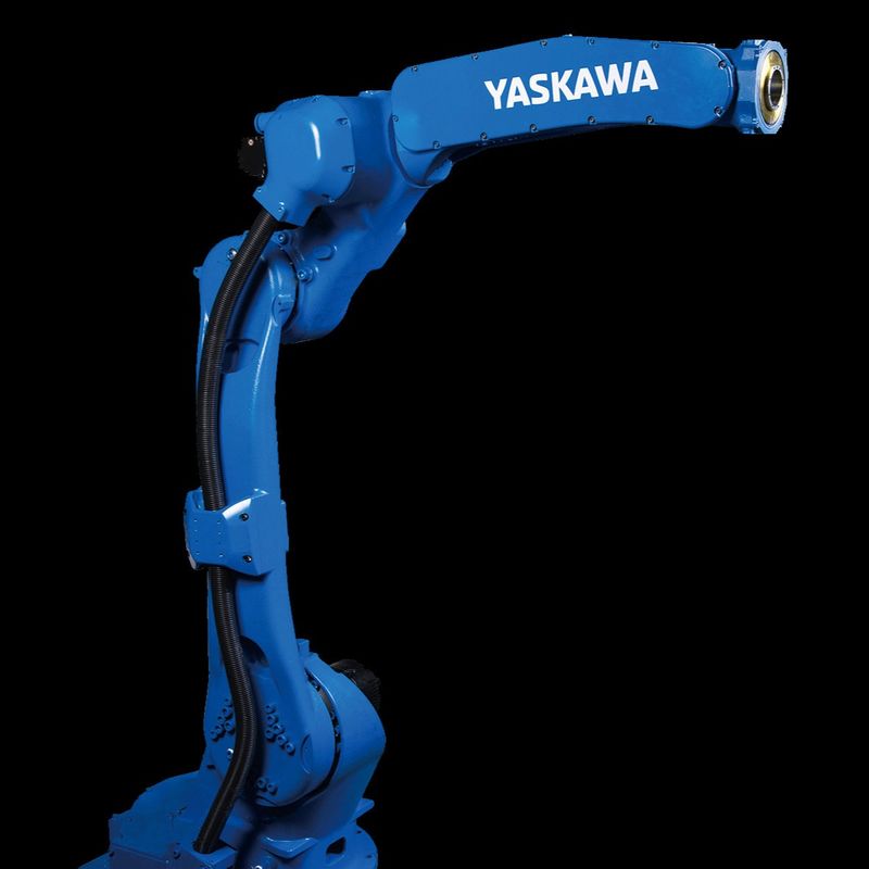 Brazo de robot industrial automático YRC1000 con 200 - fuente de alimentación 240VAC hasta alcance de 1,5 m