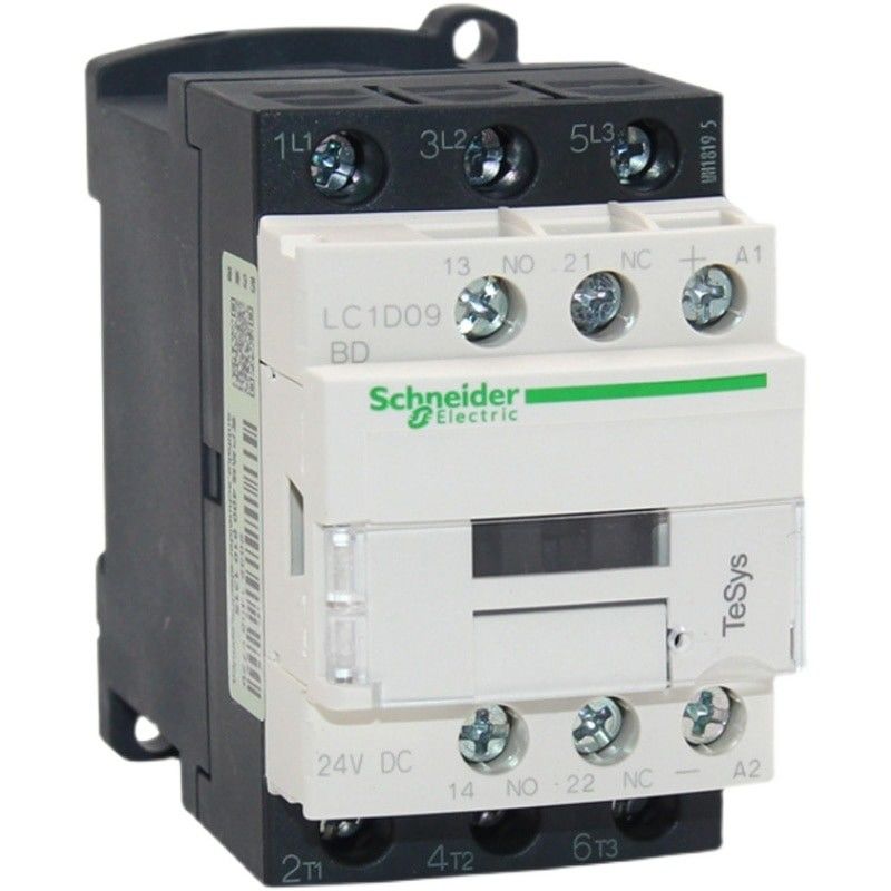 Contactor de CC Schneider LC1D09 LCD12 LCD18 LCD25 BDC MDC FDC EDC 24 V CC 48 V CC 110 V CC 220 V CC LC1-D09 LC1-D12 LC1-D18 LC1-D2