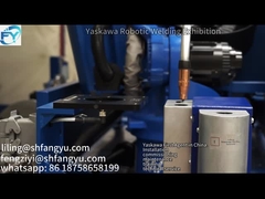Exposición de soldadura del robot industrial de Yaskawa